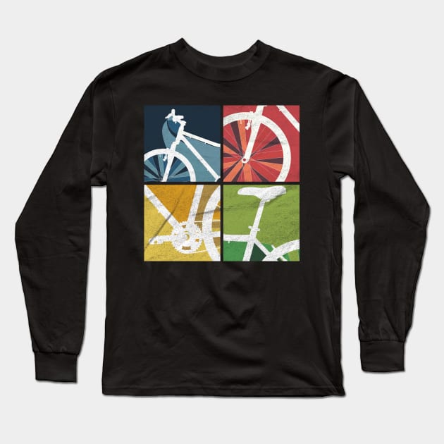 GTA Bicycle Sport Long Sleeve T-Shirt by Cooldruck